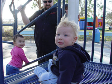 Jan. 2006 - Zoe (17 mos.) & Jakey (1 yr.)